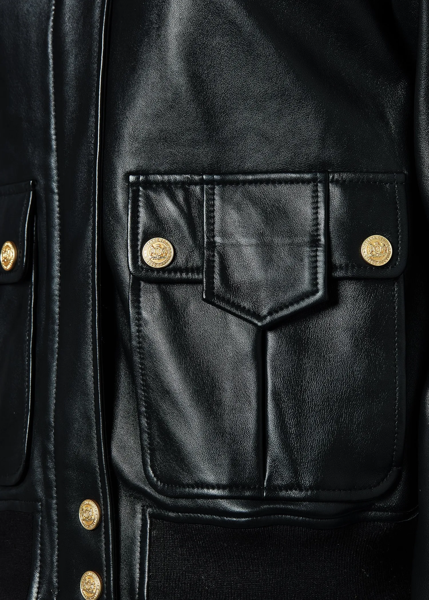 Discount Sloane Leather Bomber Women Jackets