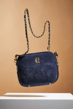 Sale Soho Camera Bag (Ink Navy Suede) Women Crossbody Bags|Bags