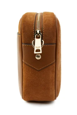 New Soho Camera Bag (Tan Suede) Women Crossbody Bags|Bags