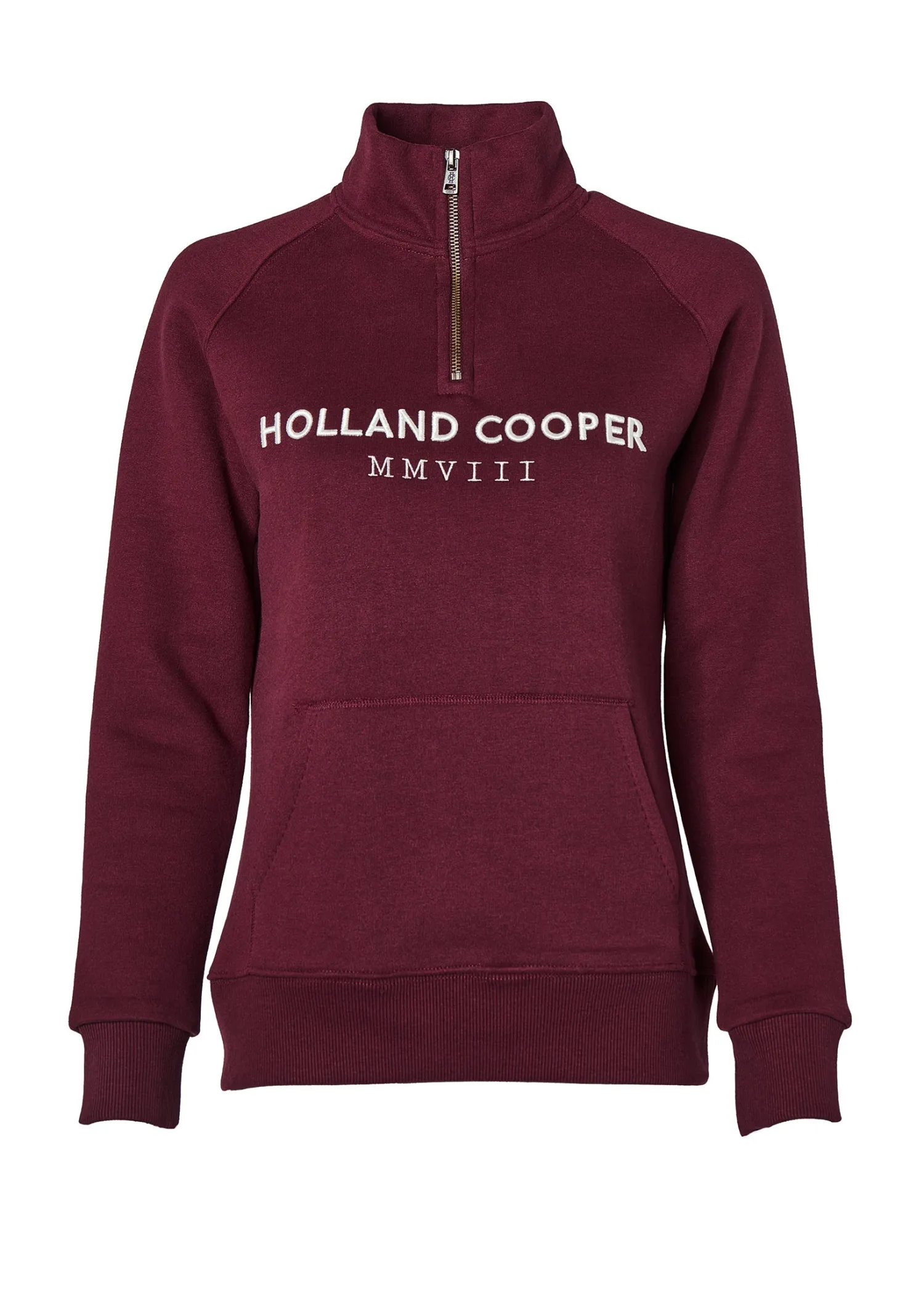 Online Sporting Heritage Zip Henley Women Hoodies & Sweatshirts|Sweatshirts