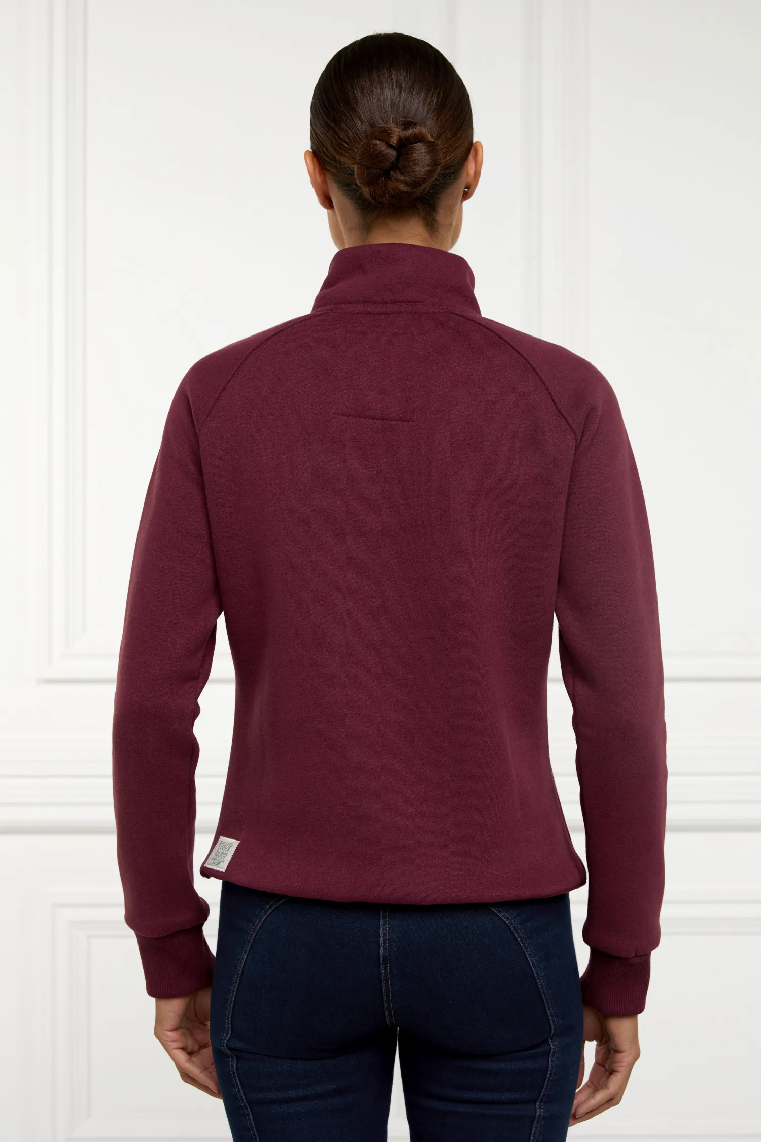 Online Sporting Heritage Zip Henley Women Hoodies & Sweatshirts|Sweatshirts