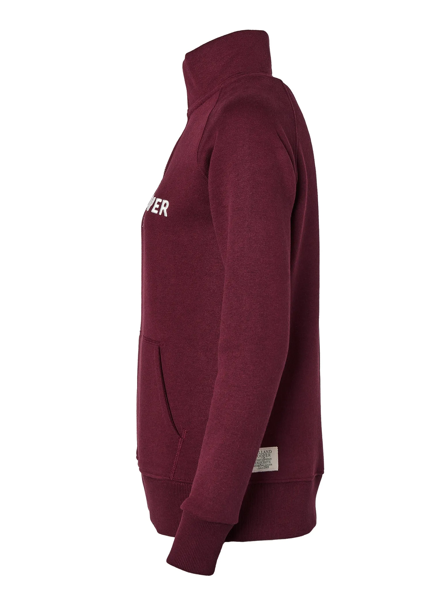 Online Sporting Heritage Zip Henley Women Hoodies & Sweatshirts|Sweatshirts
