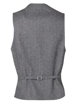 Outlet St James Waistcoat (Mono Herringbone) Waistcoats