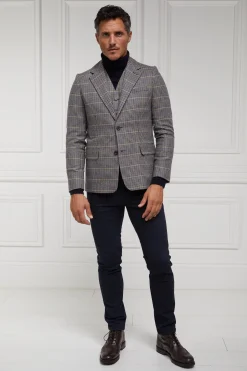 Sale St James Waistcoat (Prince of Wales Navy) Waistcoats
