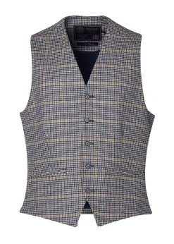Sale St James Waistcoat (Prince of Wales Navy) Waistcoats