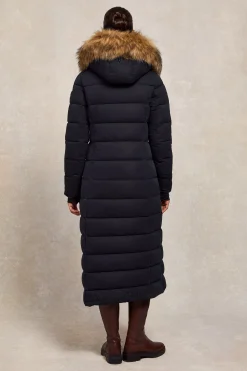 Clearance Stoneleigh Longline Coat (Ink Navy) Women Coats|Coats