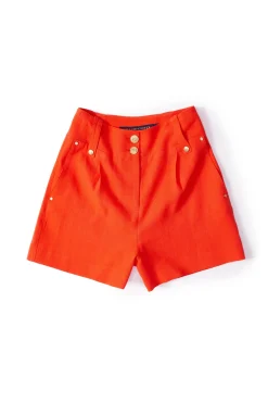 Sale Tailored Short (Neroli Linen) Women Shorts|Tailoring