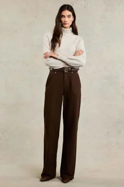 Sale Tailored Wide Leg Jean Women Jeans