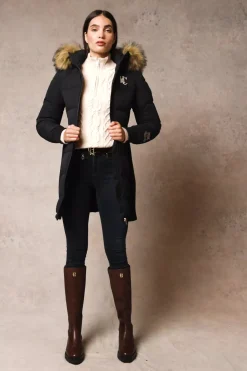 New Team Padded Coat (Ink Navy) Women Coats|Coats