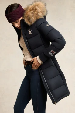 New Team Padded Coat (Ink Navy) Women Coats|Coats