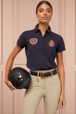 New Team Polo Shirt (Ink Navy) Women Polo Shirts & Tees|Polo Shirts