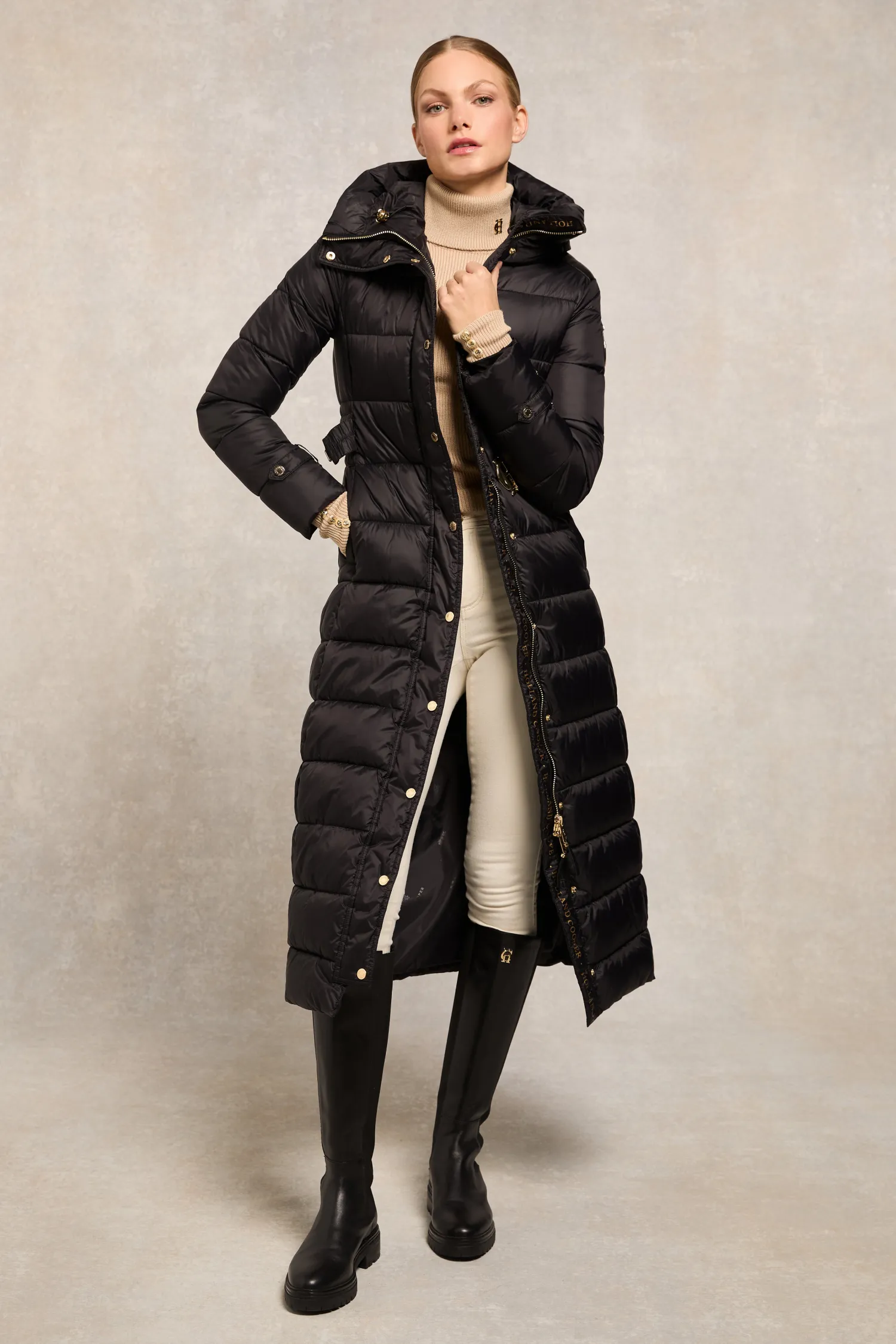 New The Arosa Longline Coat Women Coats