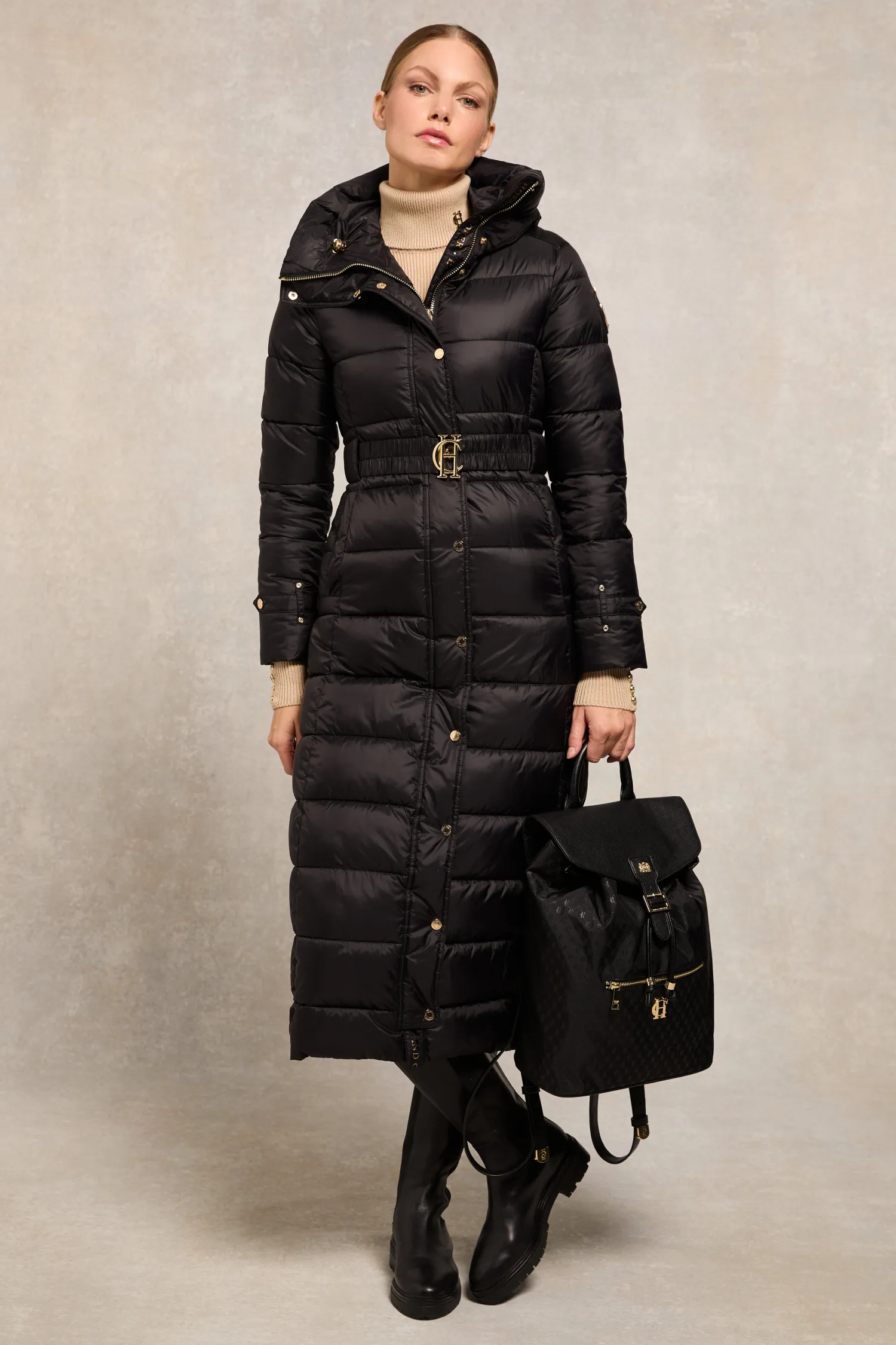 New The Arosa Longline Coat Women Coats
