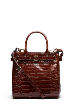 Sale The Brompton Mini Tote (Tan Croc) Women Crossbody Bags|Tote Bags