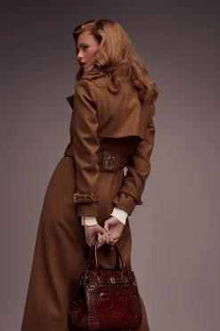 Sale The Brompton Mini Tote (Tan Croc) Women Crossbody Bags|Tote Bags
