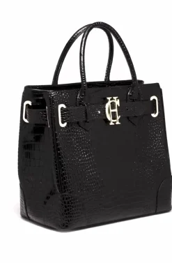 Best The Brompton Tote (Black Croc) Women Tote Bags|Bags