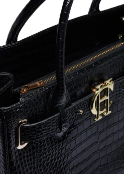 Best The Brompton Tote (Black Croc) Women Tote Bags|Bags
