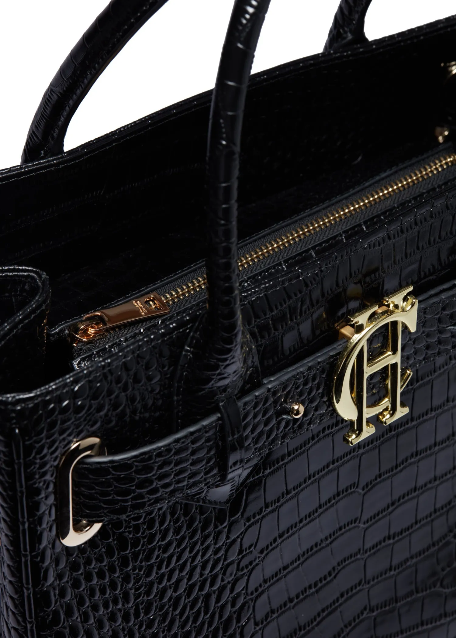 Best The Brompton Tote (Black Croc) Women Tote Bags|Bags