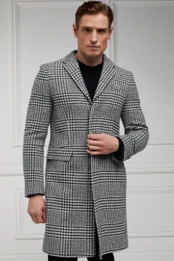Outlet The Cheltenham Coat (Large Scale Prince of Wales Mono) Coats