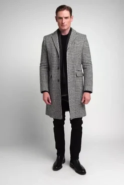 Outlet The Cheltenham Coat (Large Scale Prince of Wales Mono) Coats
