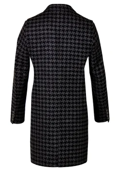 Hot The Cheltenham Coat (Large Scale Charcoal Houndstooth) Coats