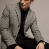 Fashion The Cheltenham Coat (Prince of Wales Mono) Coats
