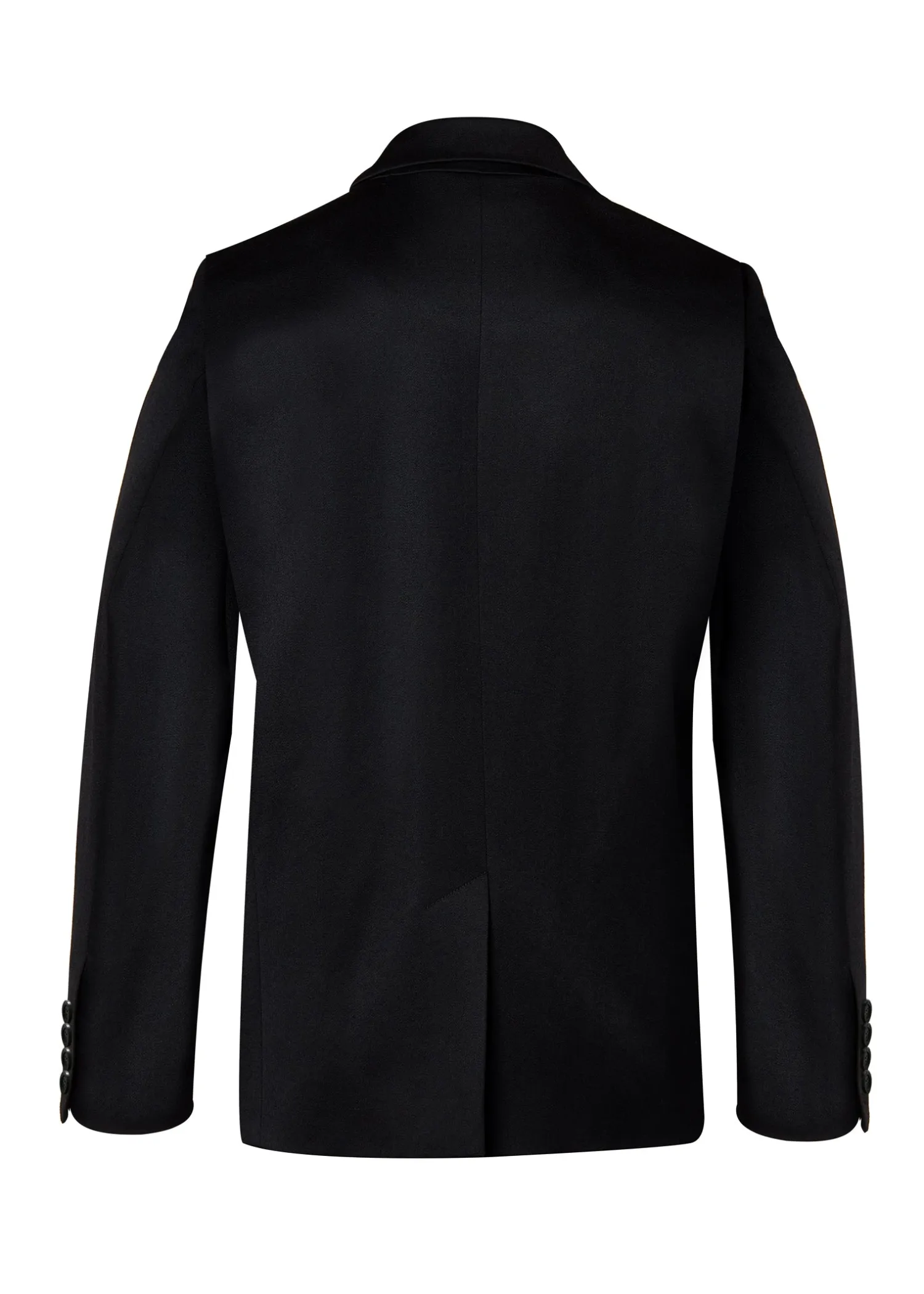 Fashion The Double Breasted Blazer (Black Barathea) Women Tailoring|Blazers