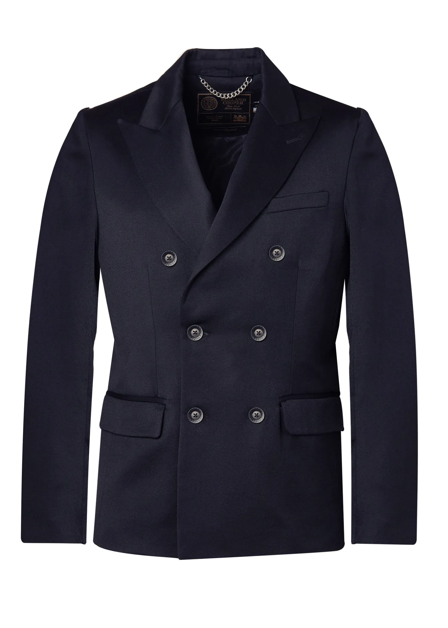 New The Double Breasted Blazer (Navy Barathea) Blazers