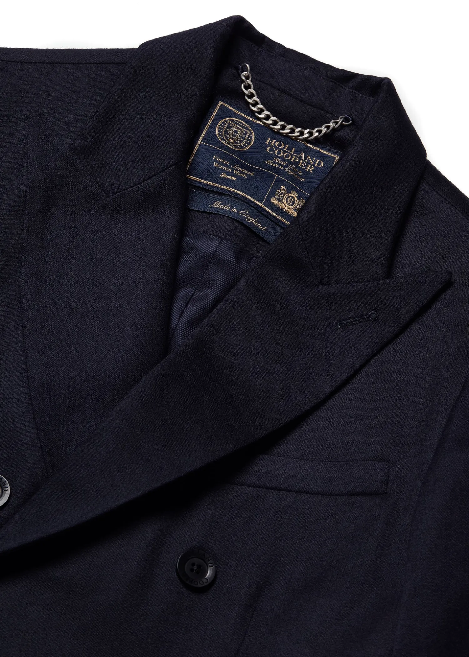 New The Double Breasted Blazer (Navy Barathea) Blazers