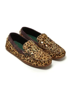 Hot The Driving Loafer (Leopard Pony) Women Loafers