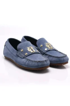 Sale The Driving Loafer (Soft Blue) Women Loafers