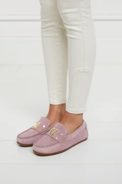 New The Driving Loafer (Soft Pink Suede) Women Loafers