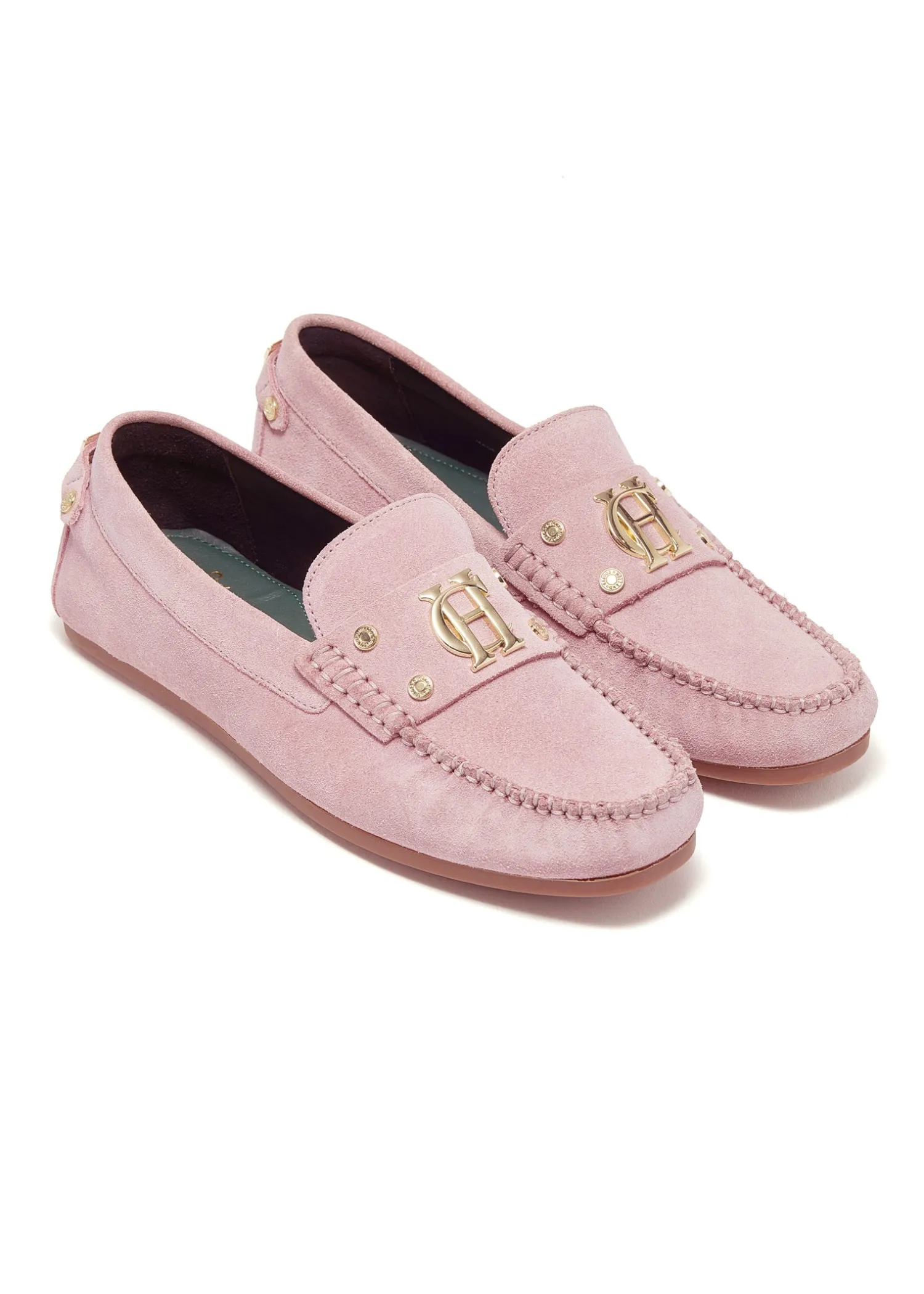 New The Driving Loafer (Soft Pink Suede) Women Loafers