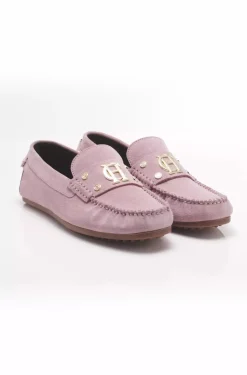 New The Driving Loafer (Soft Pink Suede) Women Loafers