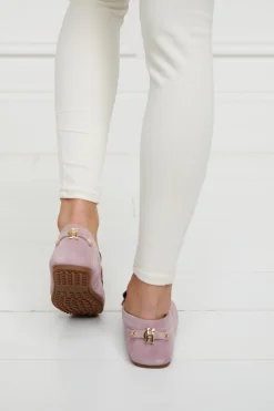 New The Driving Loafer (Soft Pink Suede) Women Loafers
