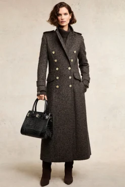 New The Great Coat (Walnut Herringbone) Women Coats|Tailoring