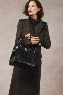 New The Great Coat (Walnut Herringbone) Women Coats|Tailoring