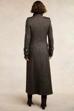New The Great Coat (Walnut Herringbone) Women Coats|Tailoring