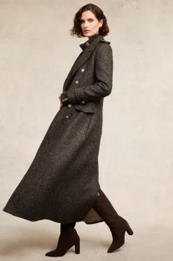 New The Great Coat (Walnut Herringbone) Women Coats|Tailoring