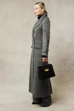 Fashion The Great Coat (Wide Tooth Herringbone) Women Coats|Tailoring