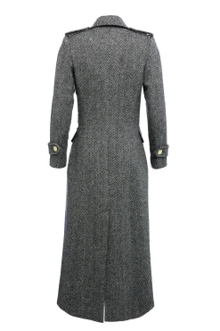 Fashion The Great Coat (Wide Tooth Herringbone) Women Coats|Tailoring