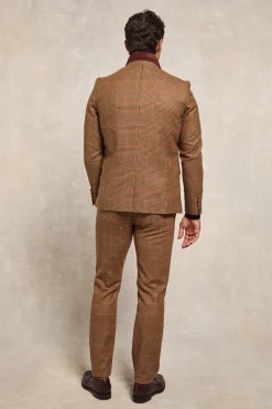 Hot The Single Breasted Blazer (Clarence Check Merlot) Blazers