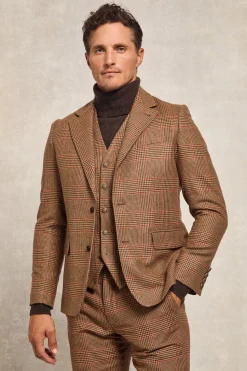 Hot The Single Breasted Blazer (Clarence Check Merlot) Blazers