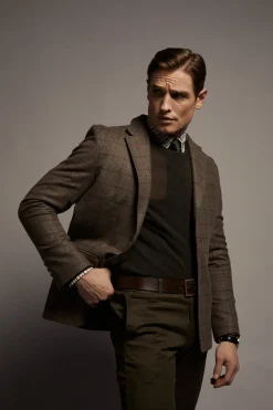 Outlet The Single Breasted Blazer (Hampton Check) Blazers