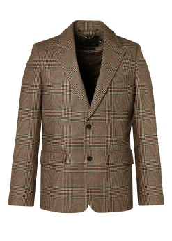 Online The Single Breasted Blazer (Clarence Check Forest) Blazers