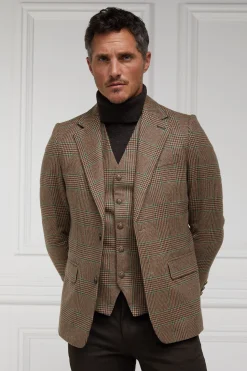 Online The Single Breasted Blazer (Clarence Check Forest) Blazers