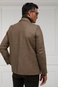 Online The Single Breasted Blazer (Clarence Check Forest) Blazers