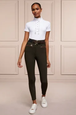 Outlet Thermal Heritage Breeches (Dark Olive) Breeches