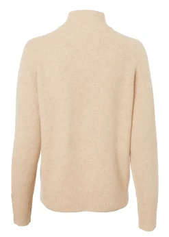 Clearance Tori Quarter Zip Knit Women Knitwear