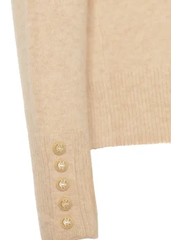 Clearance Tori Quarter Zip Knit Women Knitwear